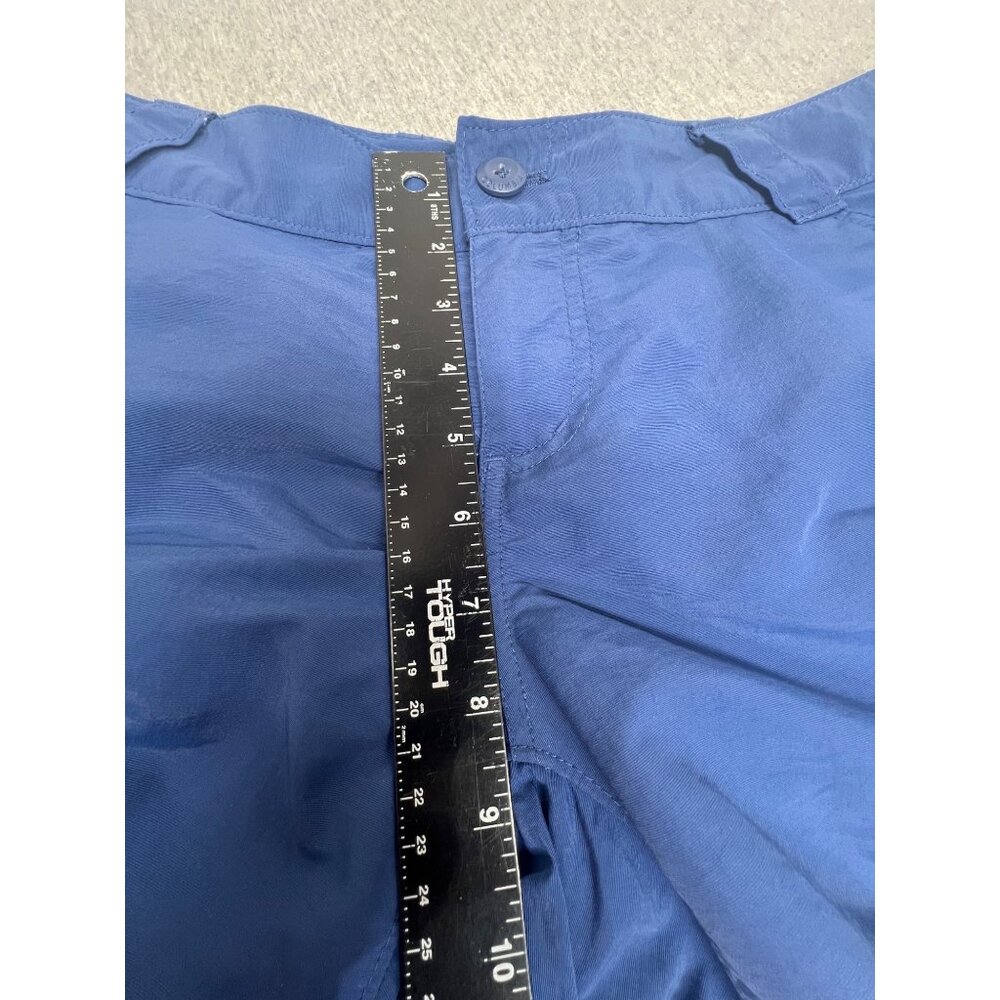 Columbia PFG Womens Size L Blue Performance Fishing Gear Shorts Zipper Pocket - Picture 10 of 10